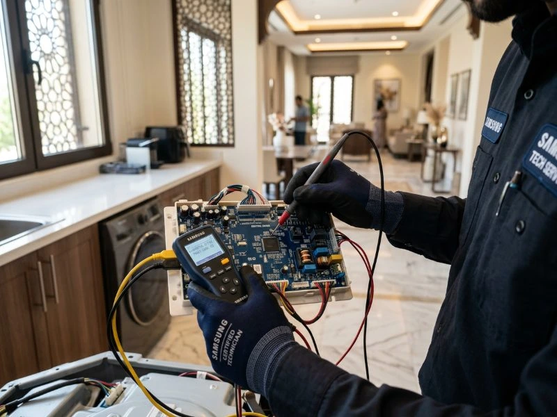 Washing machine repair technician in Dubai